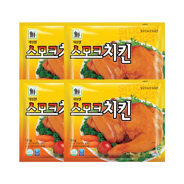 스모크치킨 180g*4개