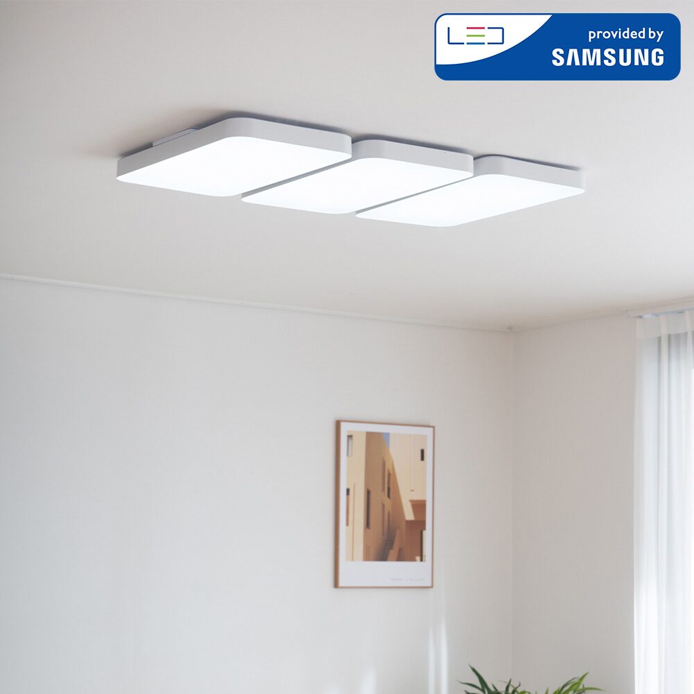 삼성칩 LED 커브드 시스템 거실등 180W 밀착형_2colors