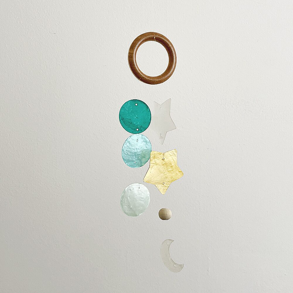브루클린 11시 문방구 자개모빌 DIY-KIT_여름밤