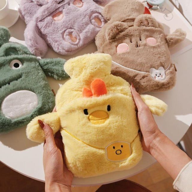 인형 온수팩 찜질팩 겨울 손난로 보온 물주머니