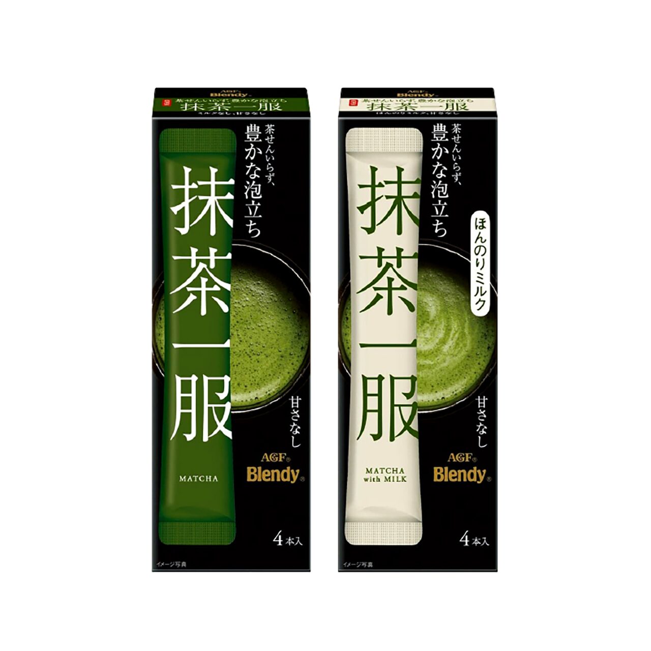 [해외] 블랜디 말차일복 무가당 말차 스틱 2종