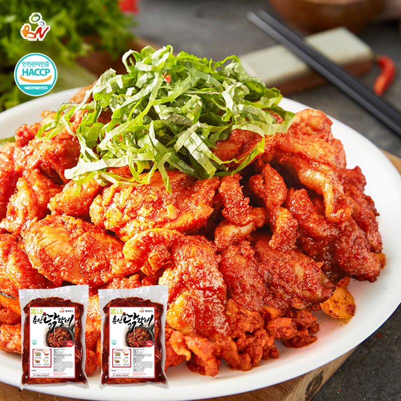 봄내춘천닭갈비 1kg*2팩