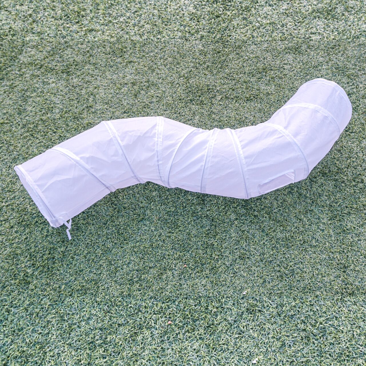 고양이터널 숨숨집 캣터널 화이트 바스락 S형 터널