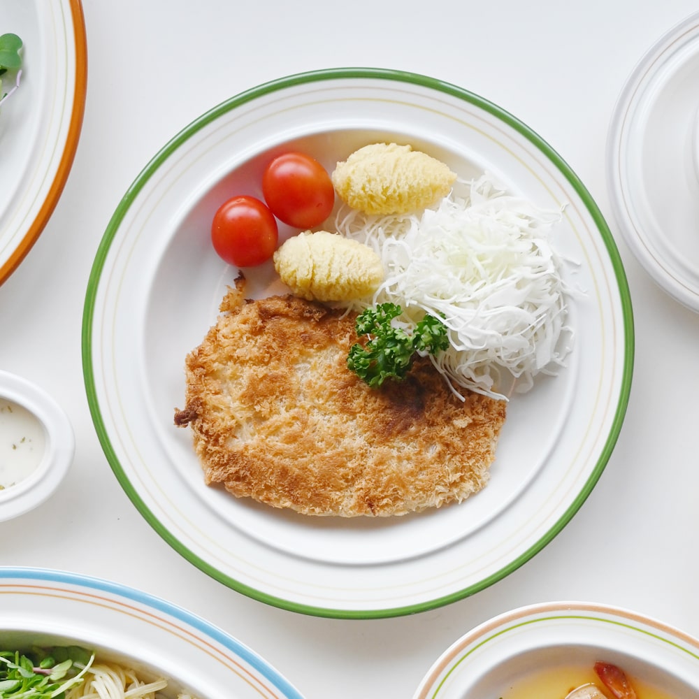 메이플 라인/코지 7컬러 접시 23cm