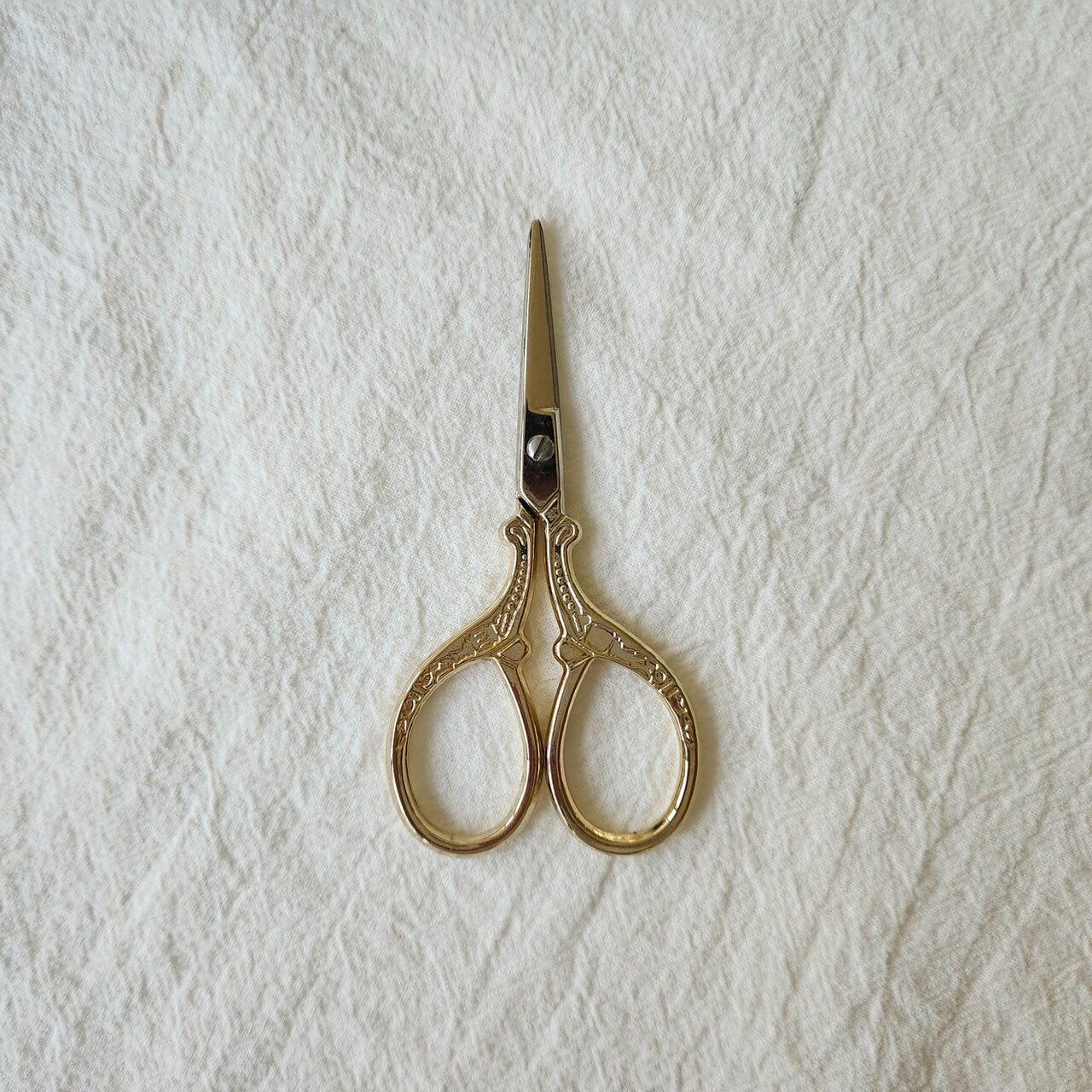 빈티지 엔틱 자수 뜨개 소잉 실 가위_A타입