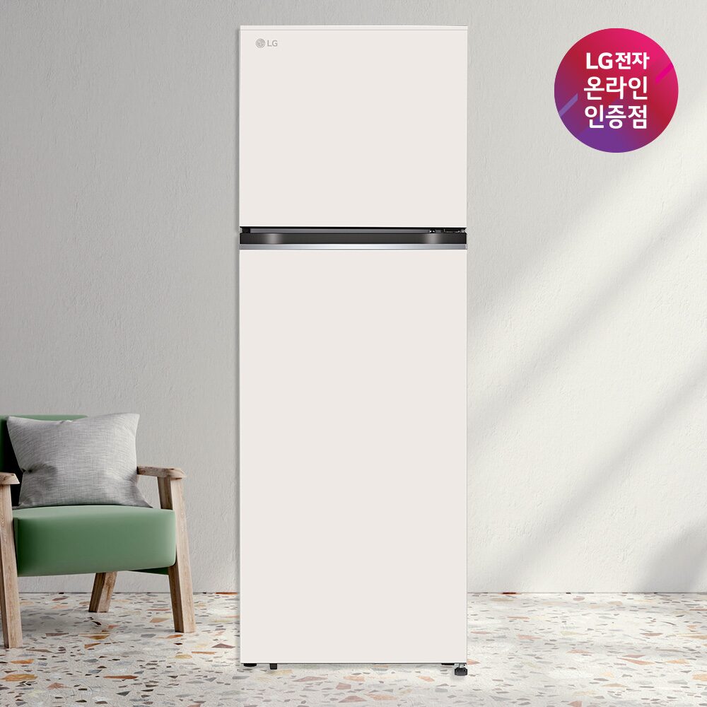 혜택가 65만대 LG 일반냉장고 오브제컬렉션 D332MBE34 335L