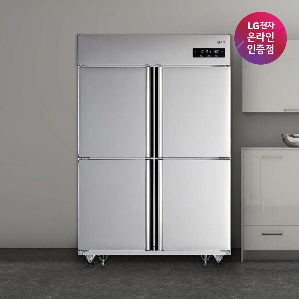 LG 업소용냉장고 C110AHB 비즈니스냉장고 냉장2칸 냉동2칸 1060L