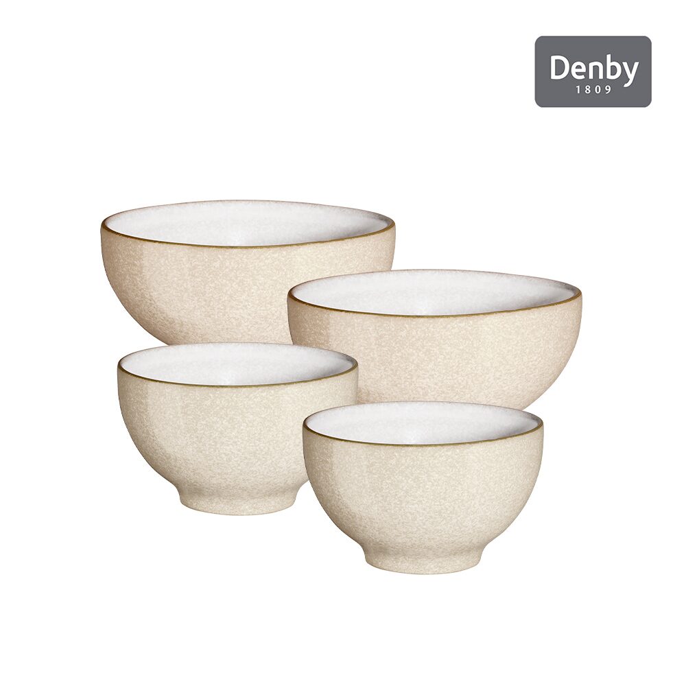 엘레멘츠 밥/국공기 4P세트(4colors) 라이트그레이,그린,내추럴,사바나핑크