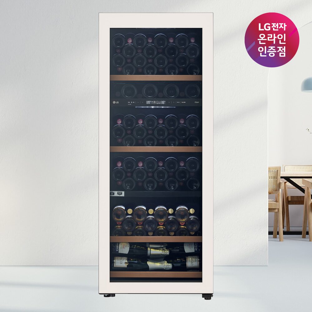 LG 디오스 오브제컬렉션 와인셀러 W1212GB 121병