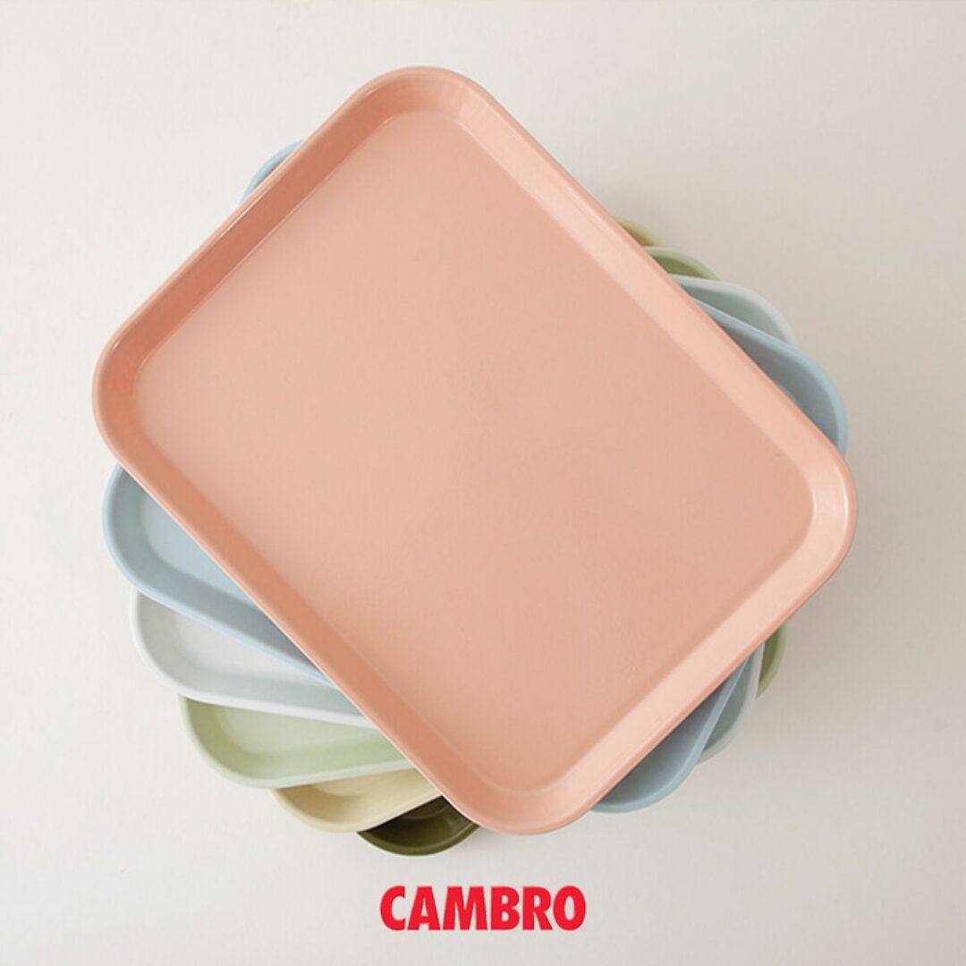 CAMBRO 캠브로 사각 캠트레이 21colors (4size)
