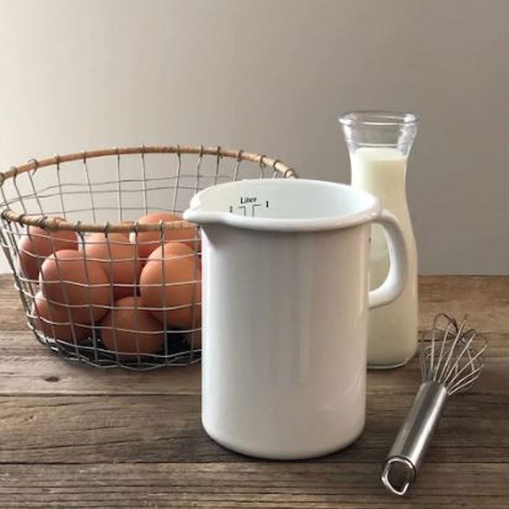 클래식 계량컵 1L 화이트