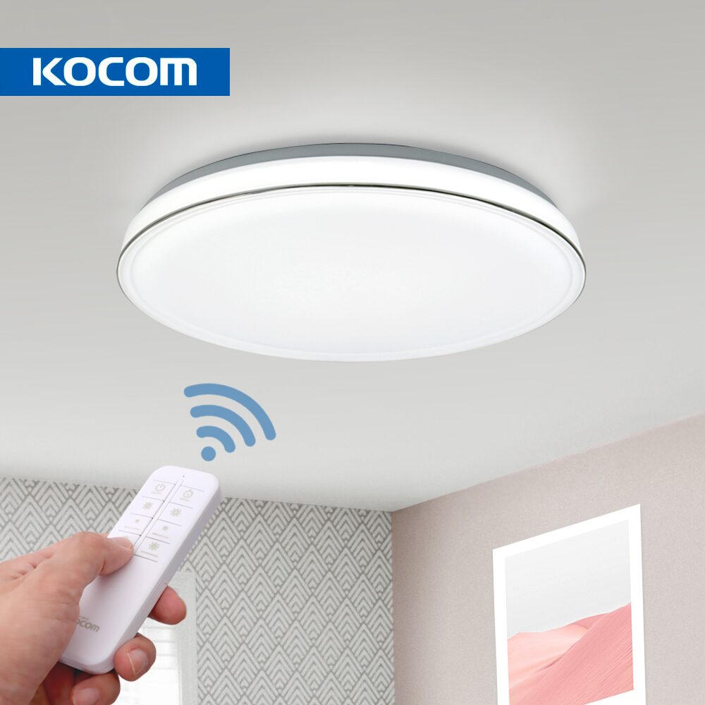 다빈 리모컨 원형 LED 방등 60W 삼성LED칩 플리커프리 리모콘 led 조명 led등