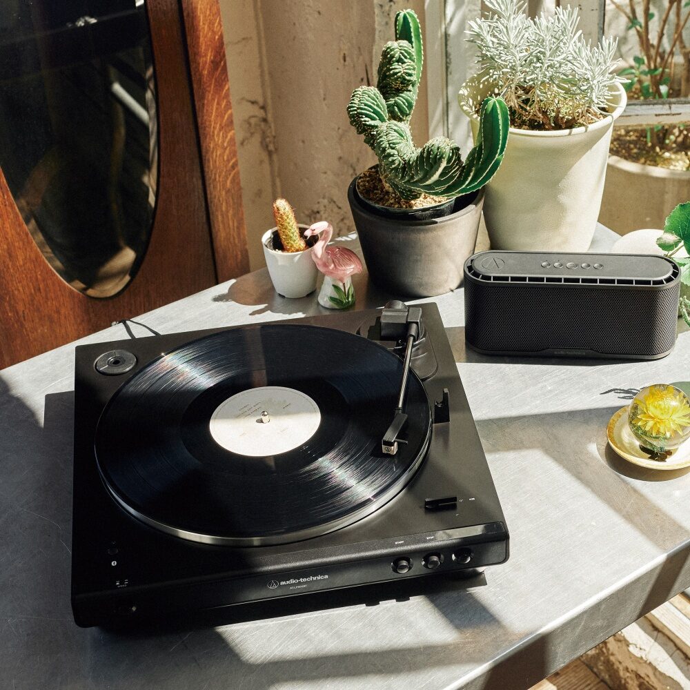 AT-LP60XBT 자동 벨트 드라이브 무선 블루투스 턴테이블