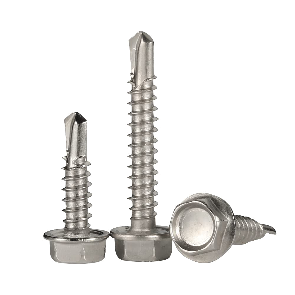 스텐 육각머리 직결피스 콘크리트 나사 못 19mm~65mm