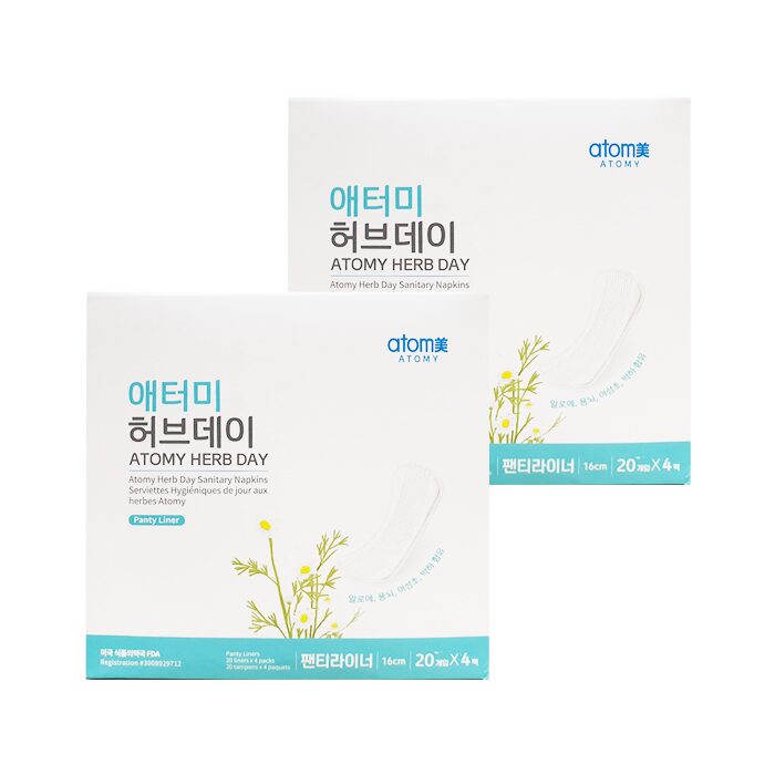허브데이 팬티라이너 2개