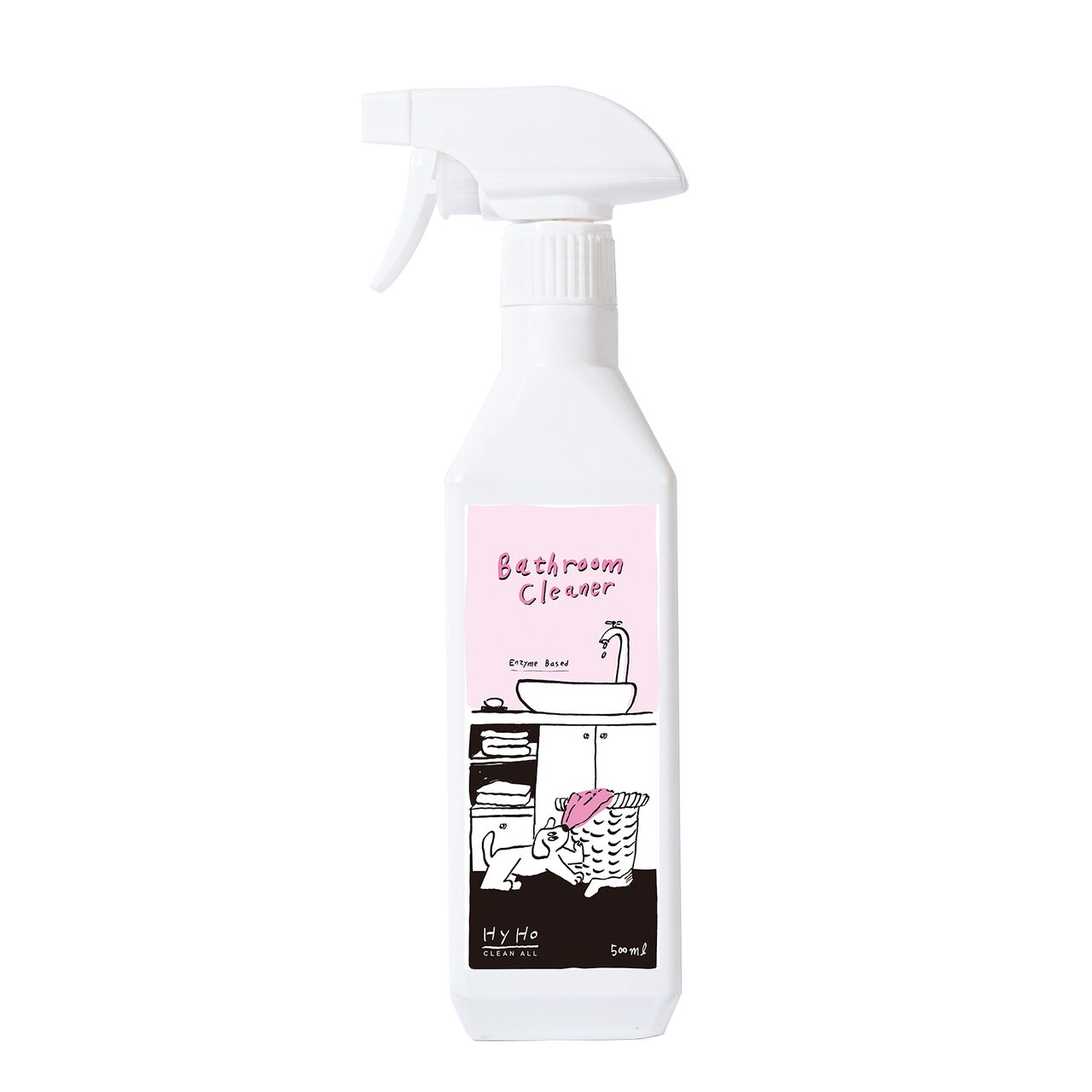 하이호 배쓰룸클리너 500ml 냄새없는 프리미엄 욕실세정제