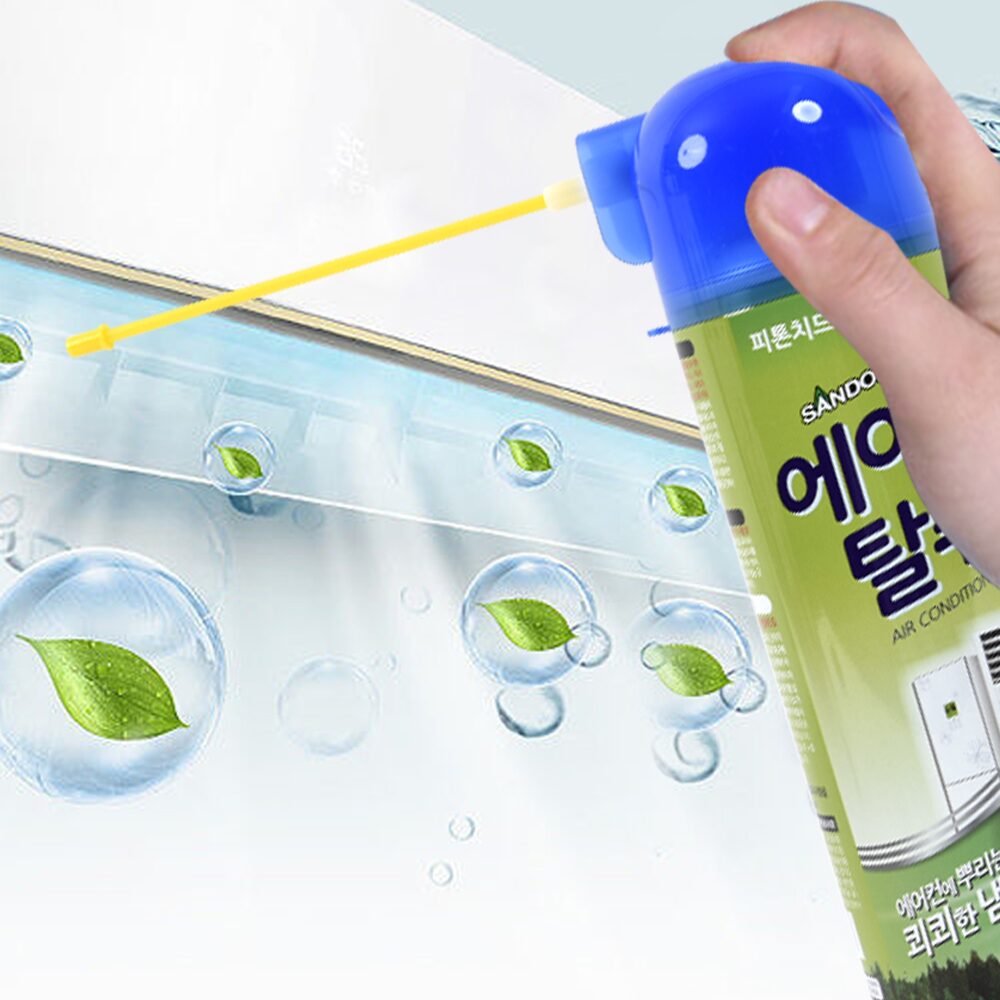 에어컨탈취제300ml 에어컨냄새제거 탈취제 스프레이 에어컨필터청소 곰팡이제거