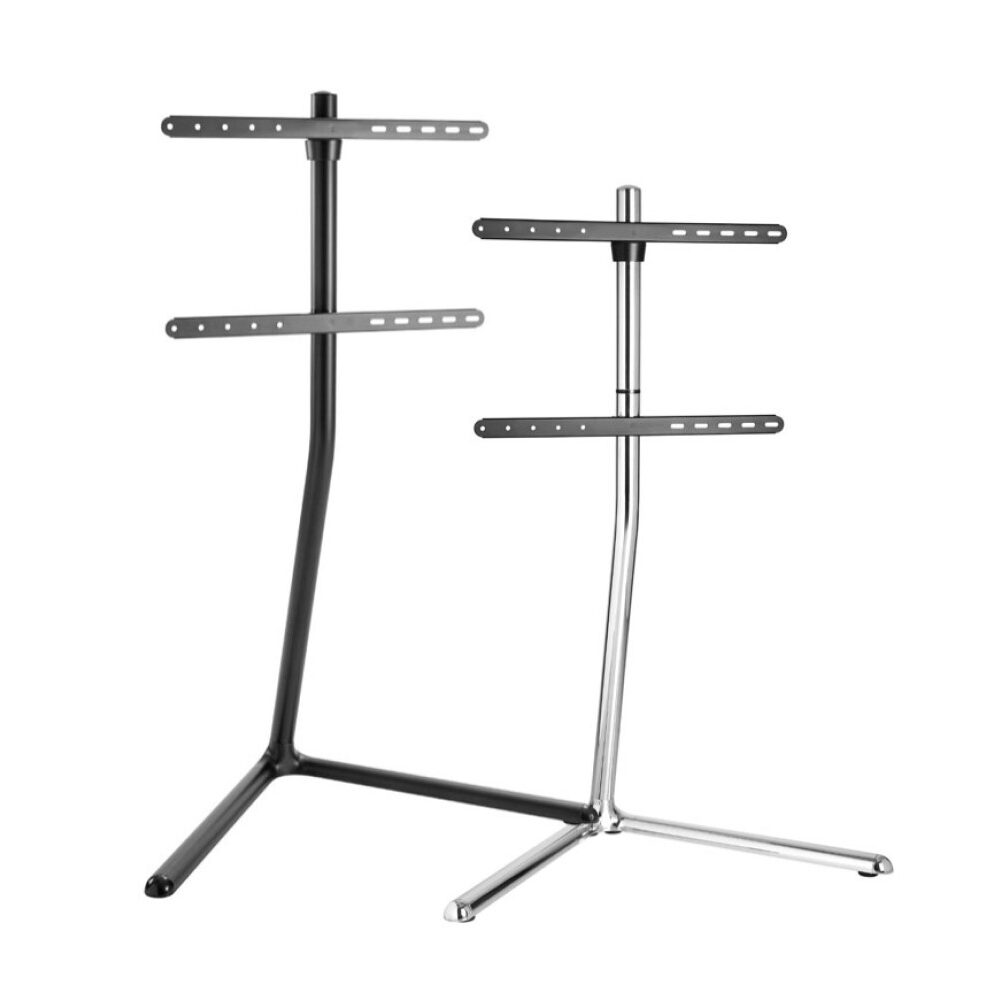 이젤형 TV 브라켓 거치대 삼성 LG 호환 ES-77 블랙/크롬 R