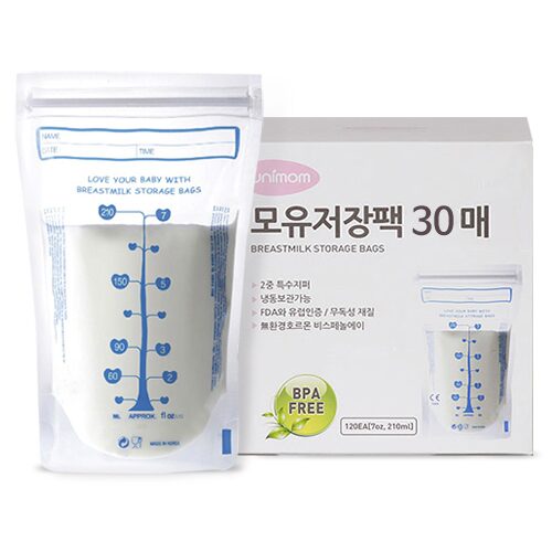 이지컷 스탠딩 모유저장팩 (210ml) 30매