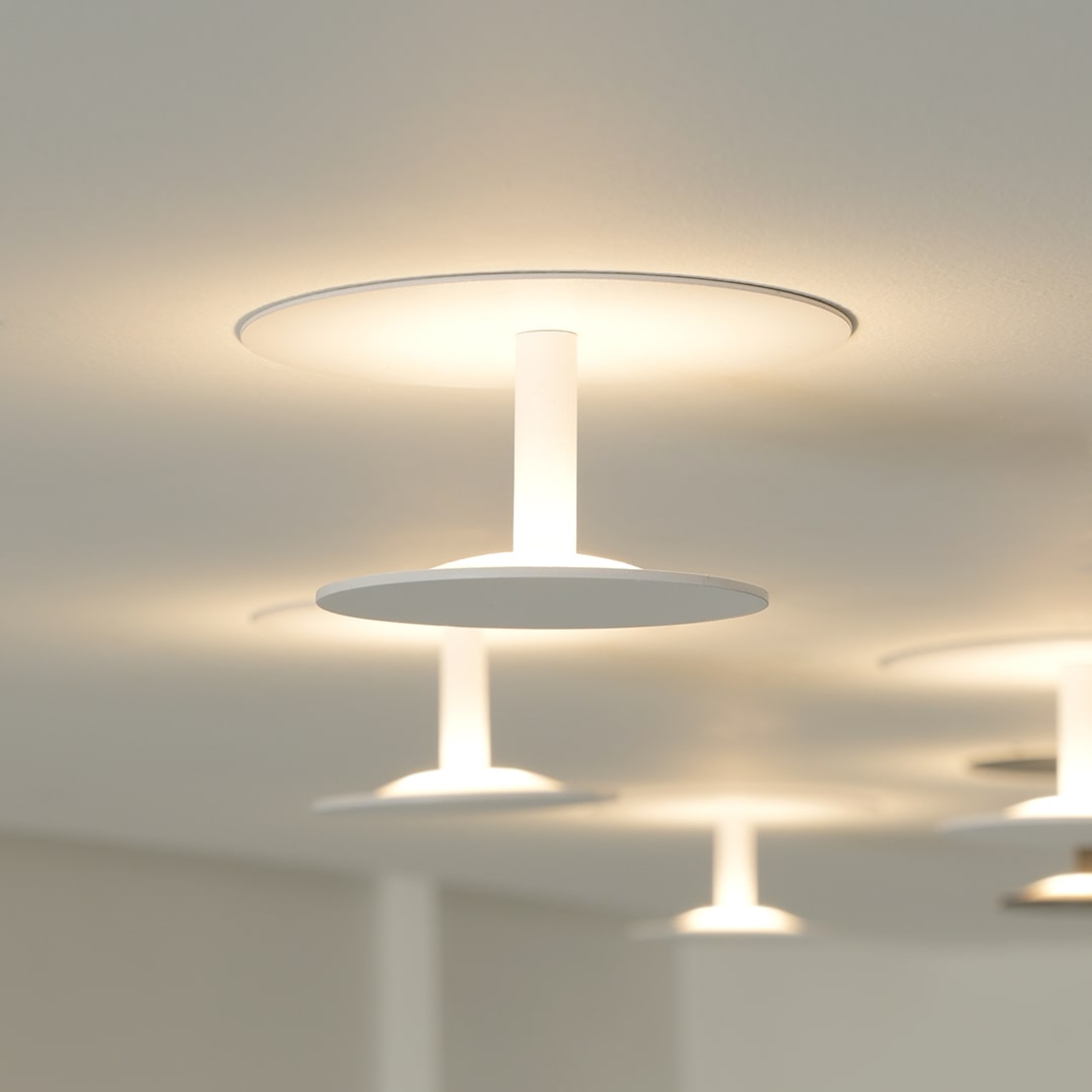 투투 업라이트 LED 반매입등 10W 플리커프리 조명_2colors_2size