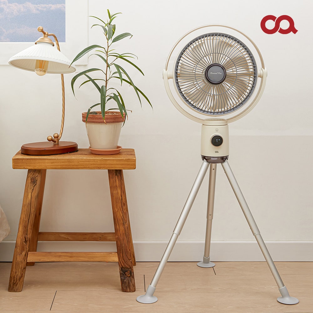 "옵션가 10,8만" 리뷰필독! 라운드PRO 무선 선풍기 써큘레이터 (+전용 파우치)