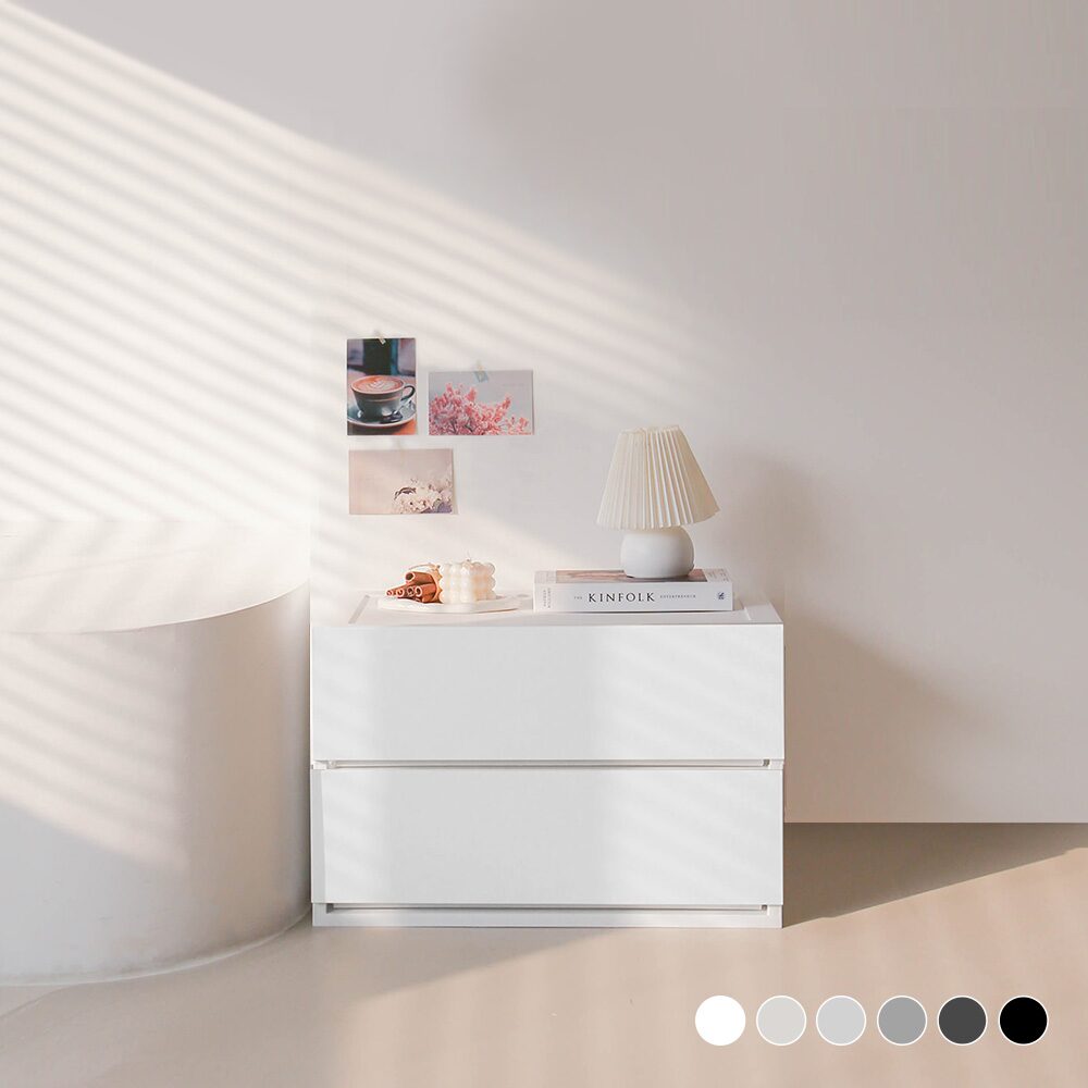 모노 와이드 서랍장 600_2단 8colors
