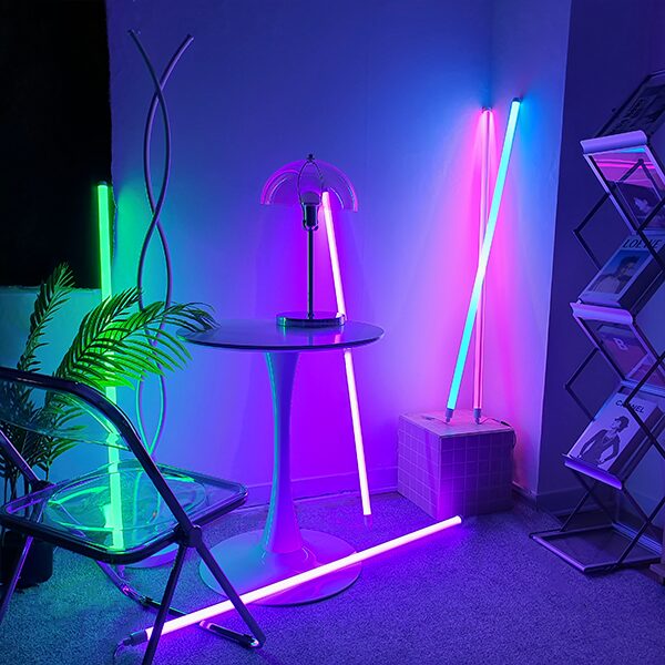 LED 네온사인 무드등 조명 네온바 컴퓨터방 간접조명 10colors(리모컨 추가옵션)