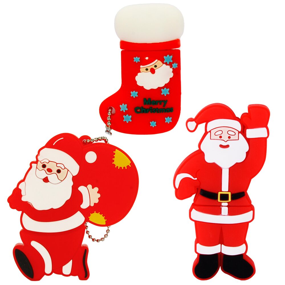 크리스마스 USB3.0 메모리 64GB 예쁜 귀여운 캐릭터 대용량 성탄절 산타 양말 추천