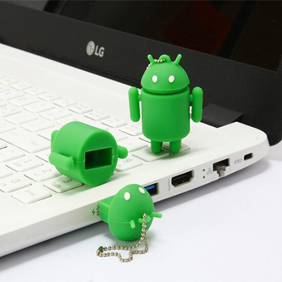 안드로이드 USB 메모리 3.0 64GB 대용량 이동식디스크 기가 귀여운 특이한 피규어