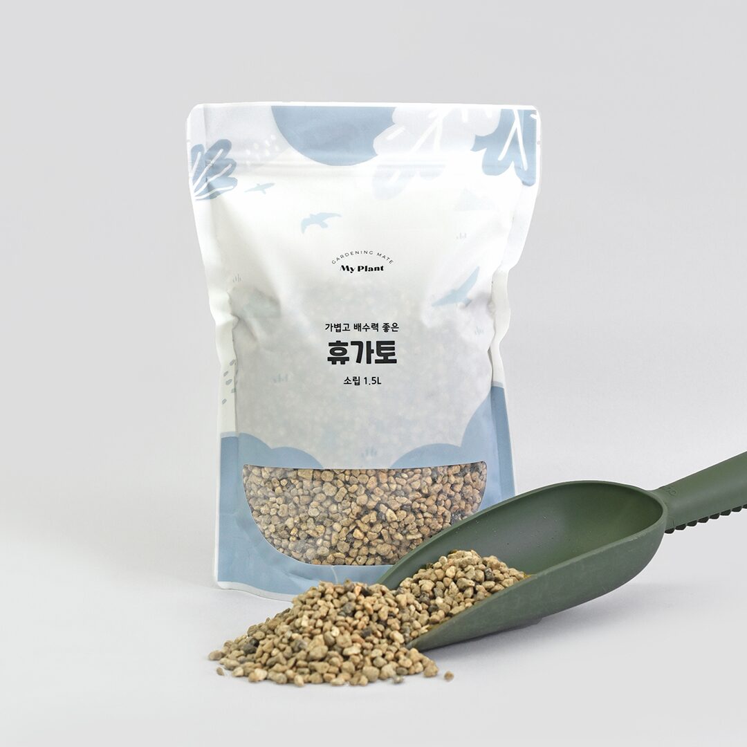 휴가토 1.5L 난석 소포장 배수층 여과재