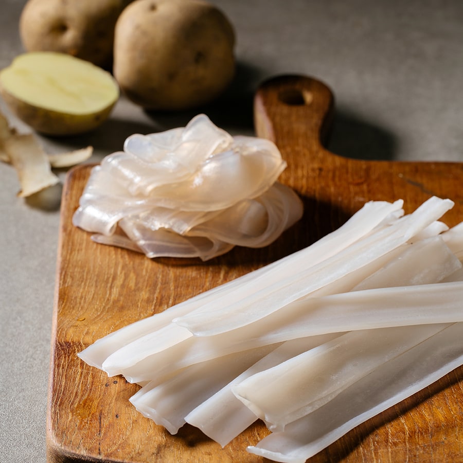 불리지 않고 바로먹는 감자납작당면 100g 8팩