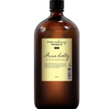 파라벤미네랄오일NO 관리실제품 안나홀츠 아로마 올리브 호호바 마사지오일1000ml 얼굴바디