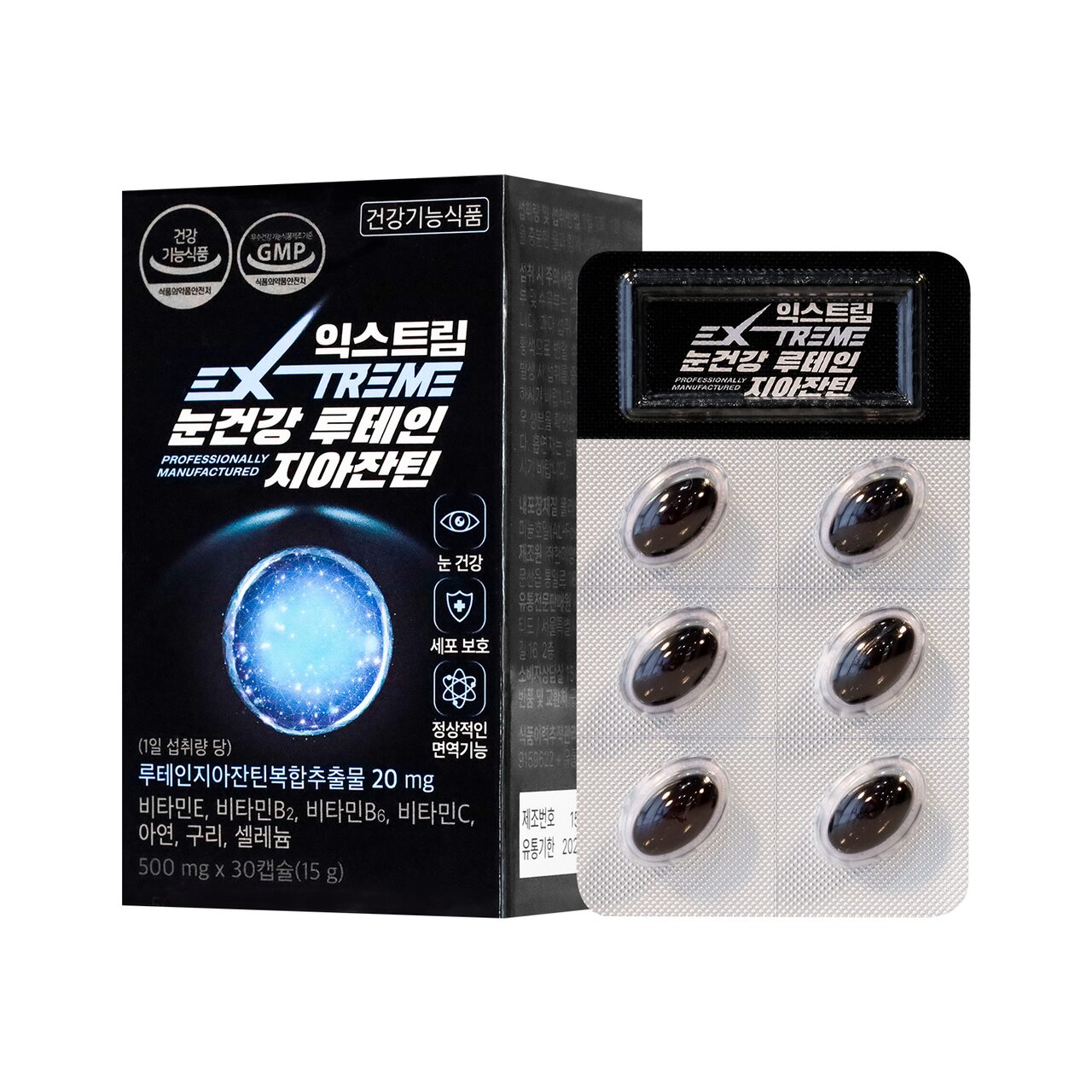 눈건강 루테인지아잔틴 500mg*30캡슐