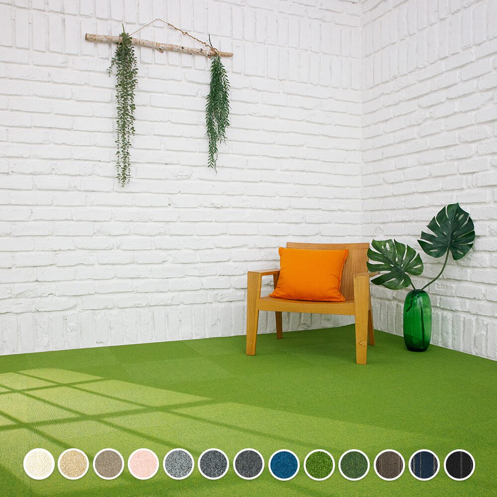 DIY 효성 타일카페트 매트 방염 8장(1장