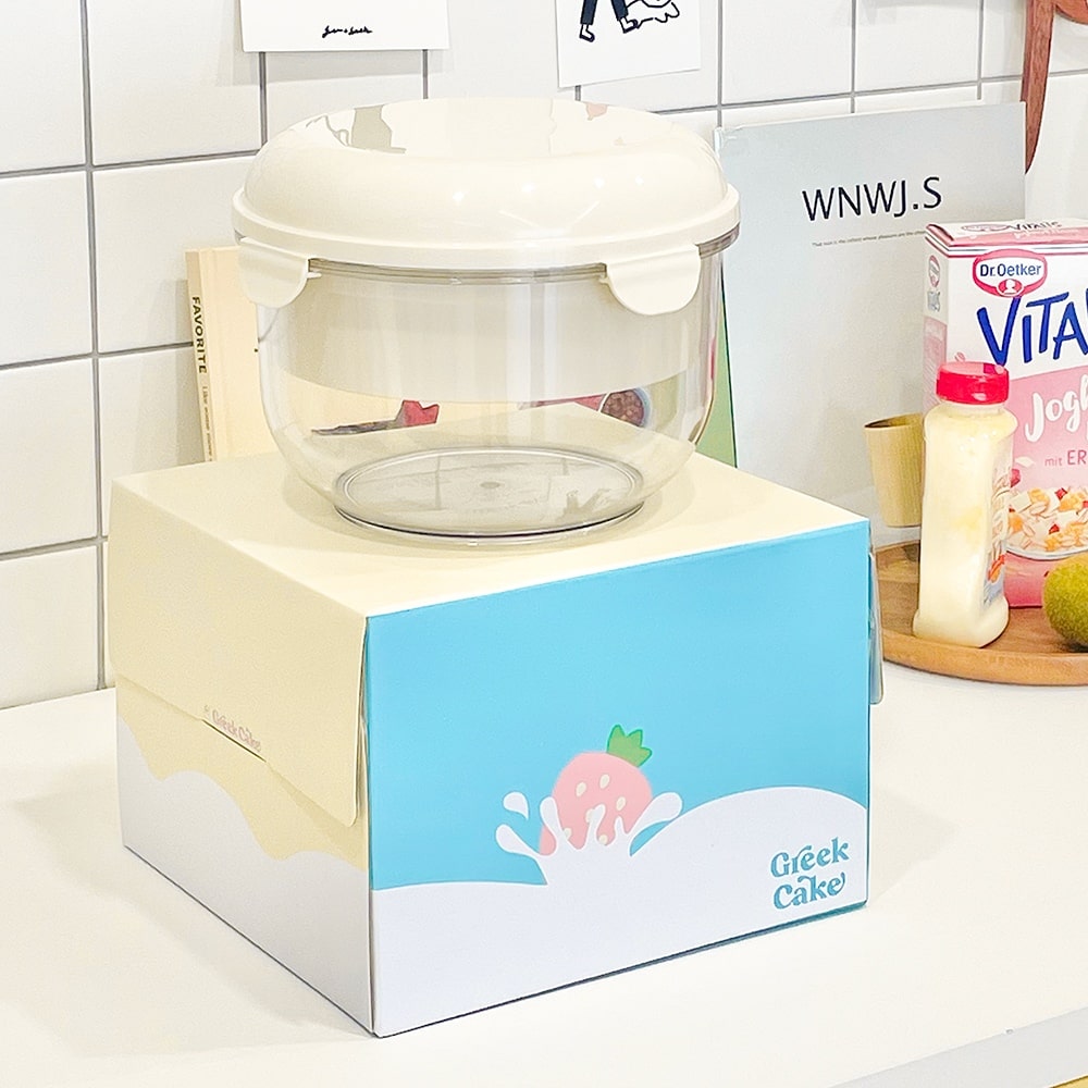식세기 OK! 2.45L 대용량 유청분리기 그릭요거트 메이커