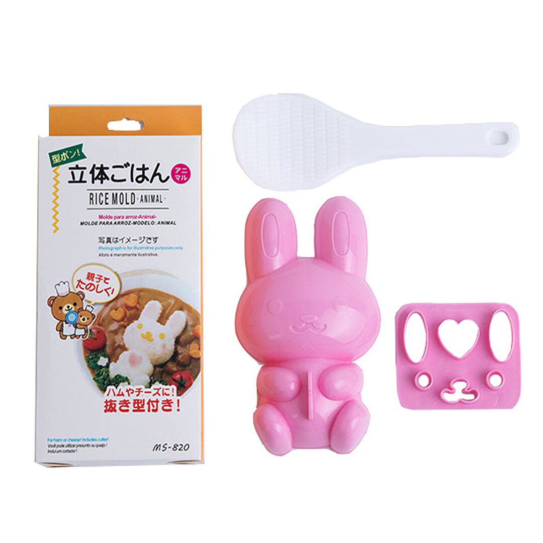 토끼 동물 볶음밥 밥모양틀 카레밥틀 세트