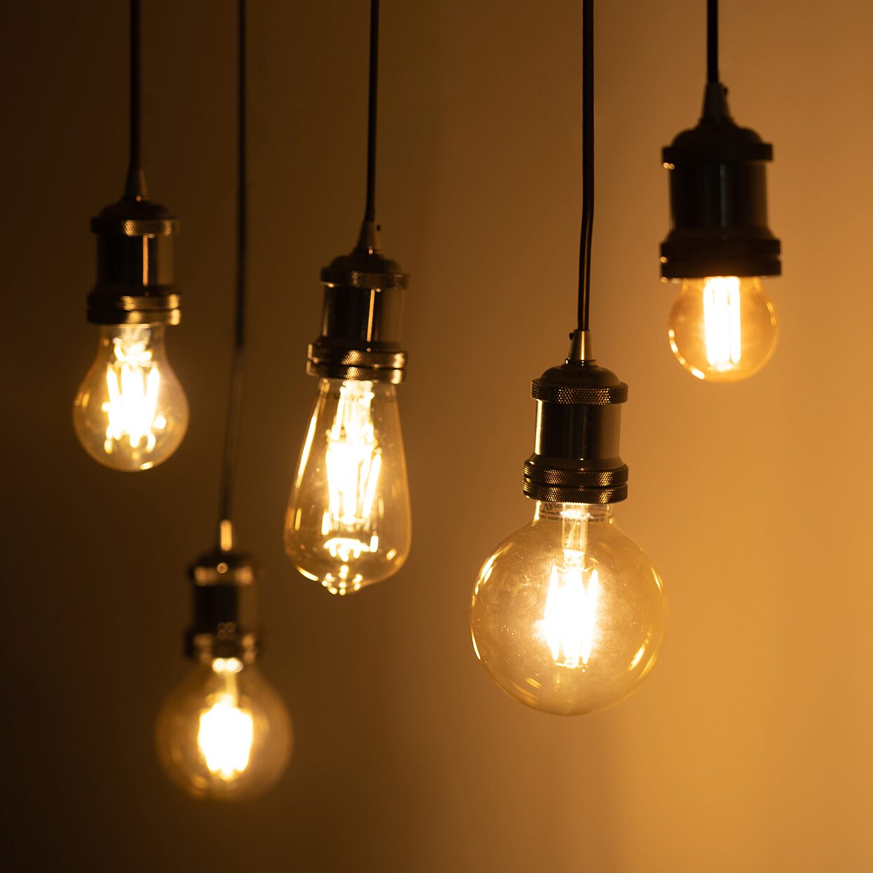 LED 에디슨 전구 카페 조명 인테리어 레일 램프 포인트 볼전구 4W 6W E26 KS