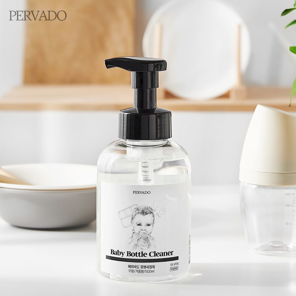 풍성한 거품 뽀드득! 젖병세정제 1종세척 대용량 500ml 1+1