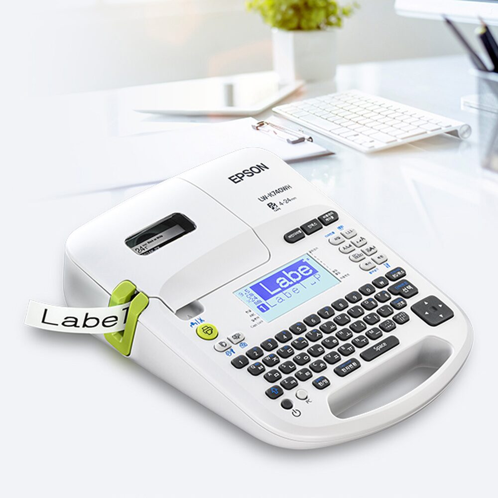 오피스 라벨 프린터 LW-K740WH 24mm 출력가능 PC연결 지원 라벨포함