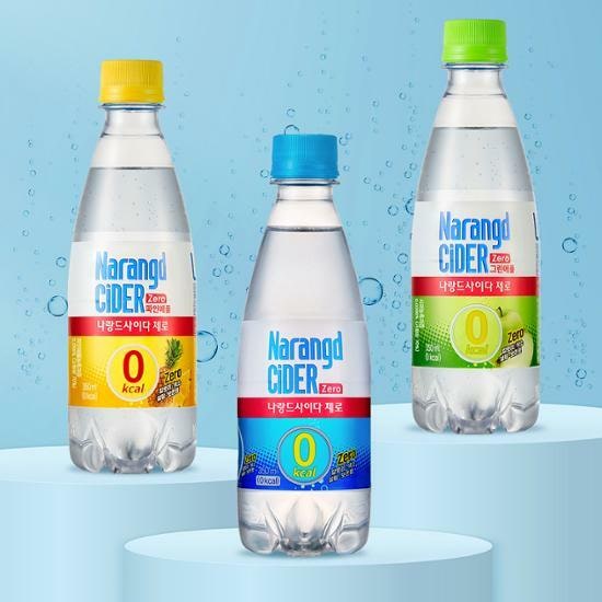 나랑드사이다 3종 350ml 페트 20입