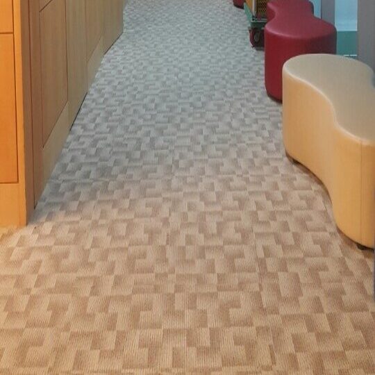 톤온톤 배색 타일카페트 4종