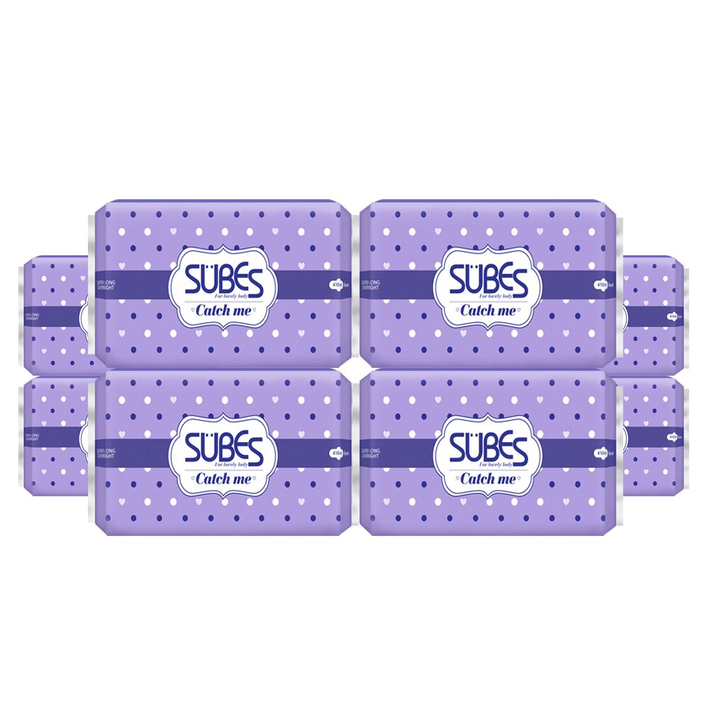 캐치미 슬림 생리대 슈퍼롱 오버나이트 6P x8팩