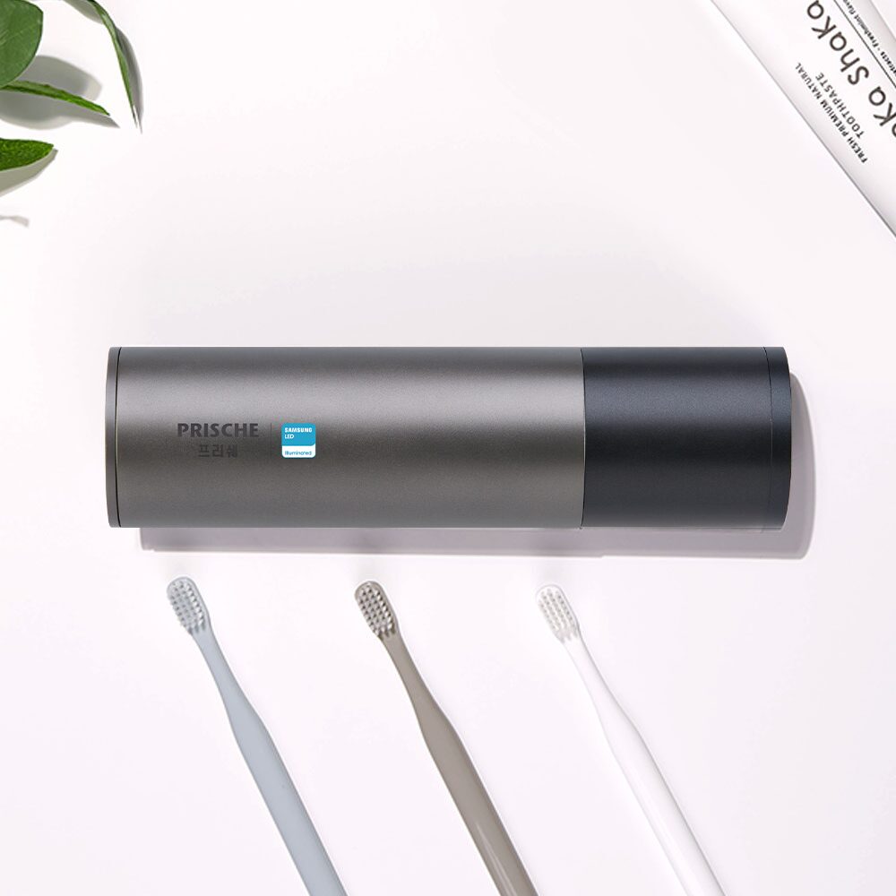 "삼성 UVC LED 적용" 휴비딕 히팅 건조 살균칫솔살균기 PA-TS9500