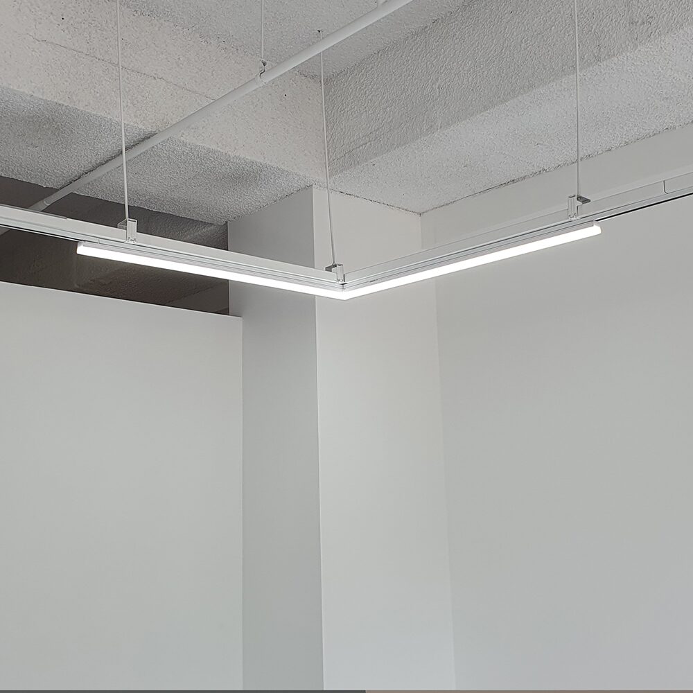 LED 슬림 에코 티라인 300 ~ 1200 레일등 티로드 T7 무빙 트랙 라인조명
