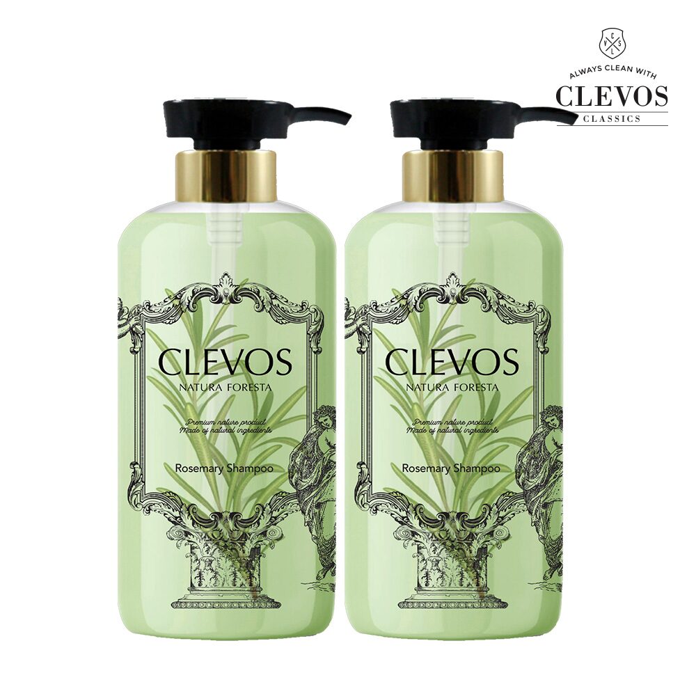 자연유래 100% 천연 로즈마리 샴푸 530ml 1+1