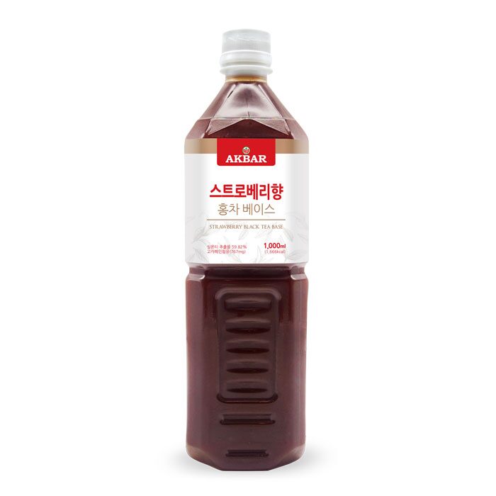 스트로베리 홍차베이스 1L