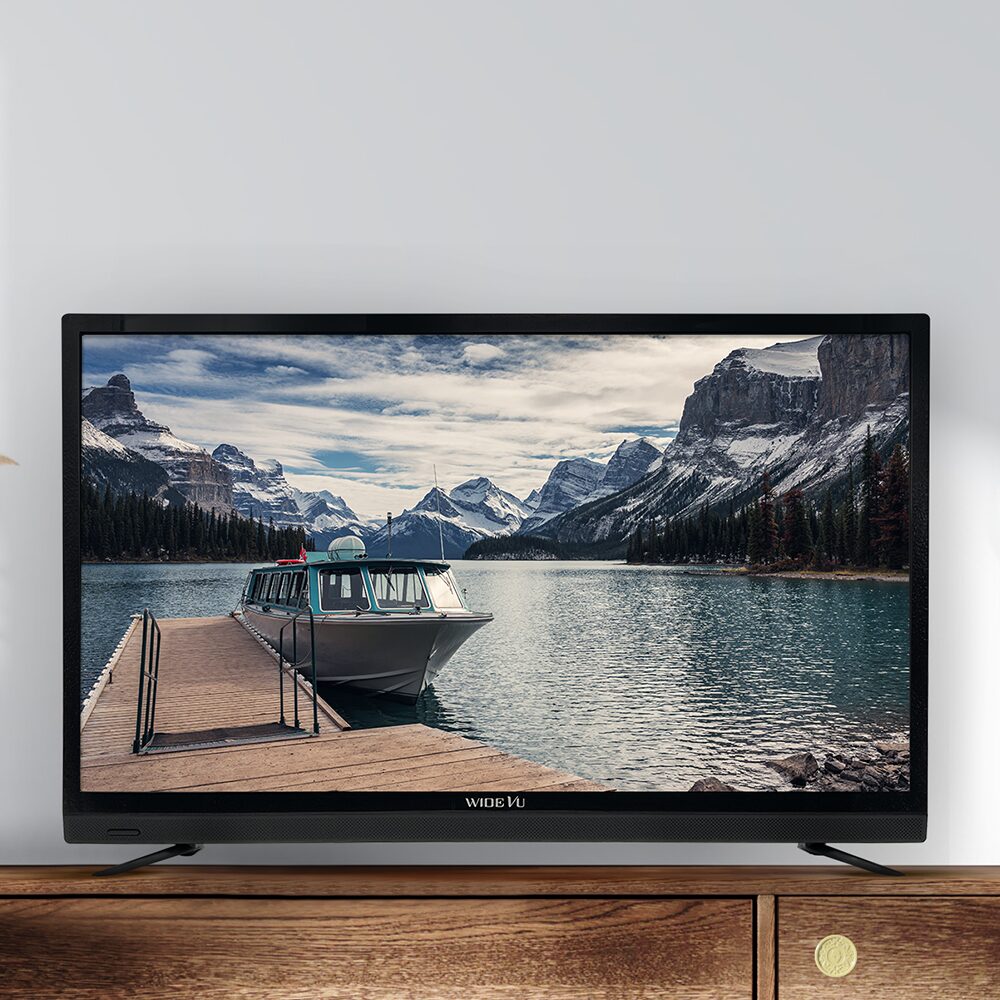 56cm(22인치) FHD TV 에너지1등급 소형TV 주방 캠핑 자동차용
