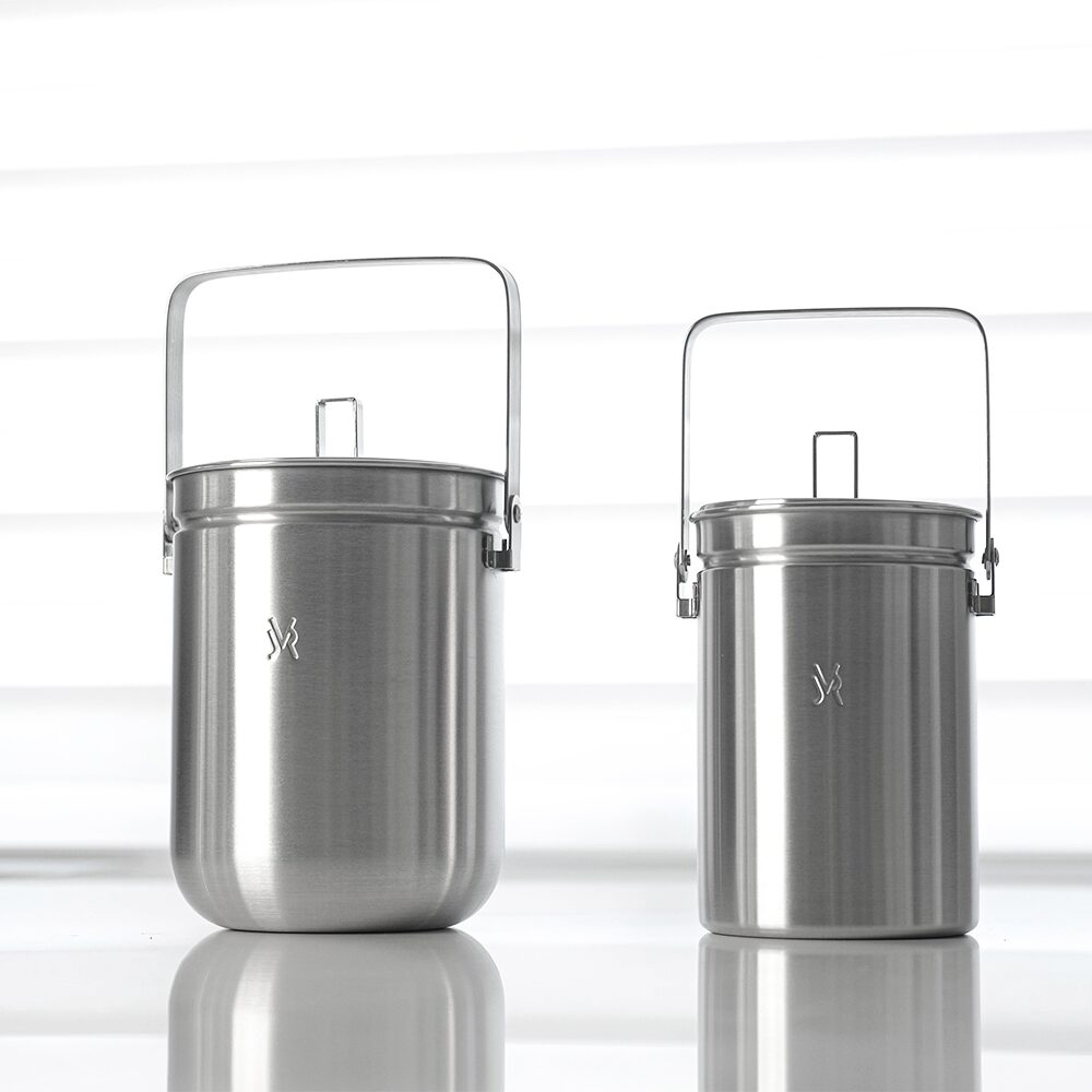 국내산 포스코 스텐304 음식물쓰레기통 1.5L-2L