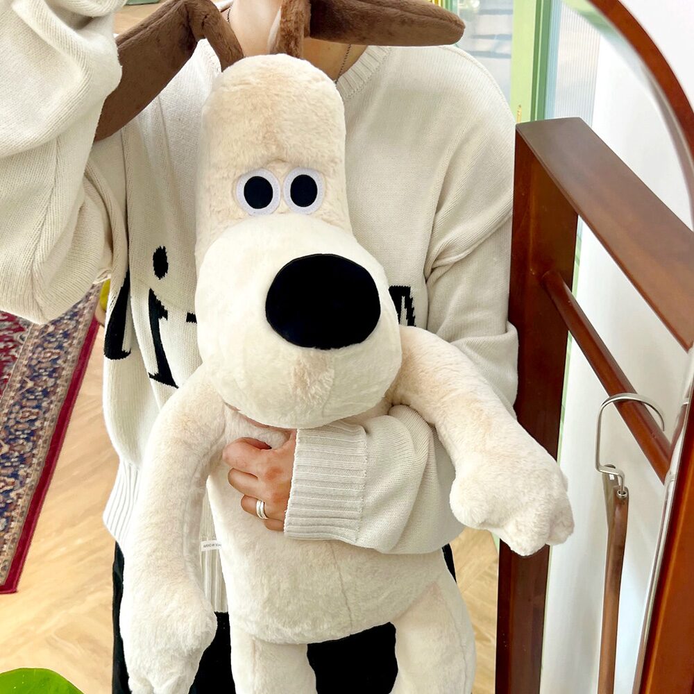 공식정품 특대형 월레스와 그로밋 인형 바디필로우 - 80cm