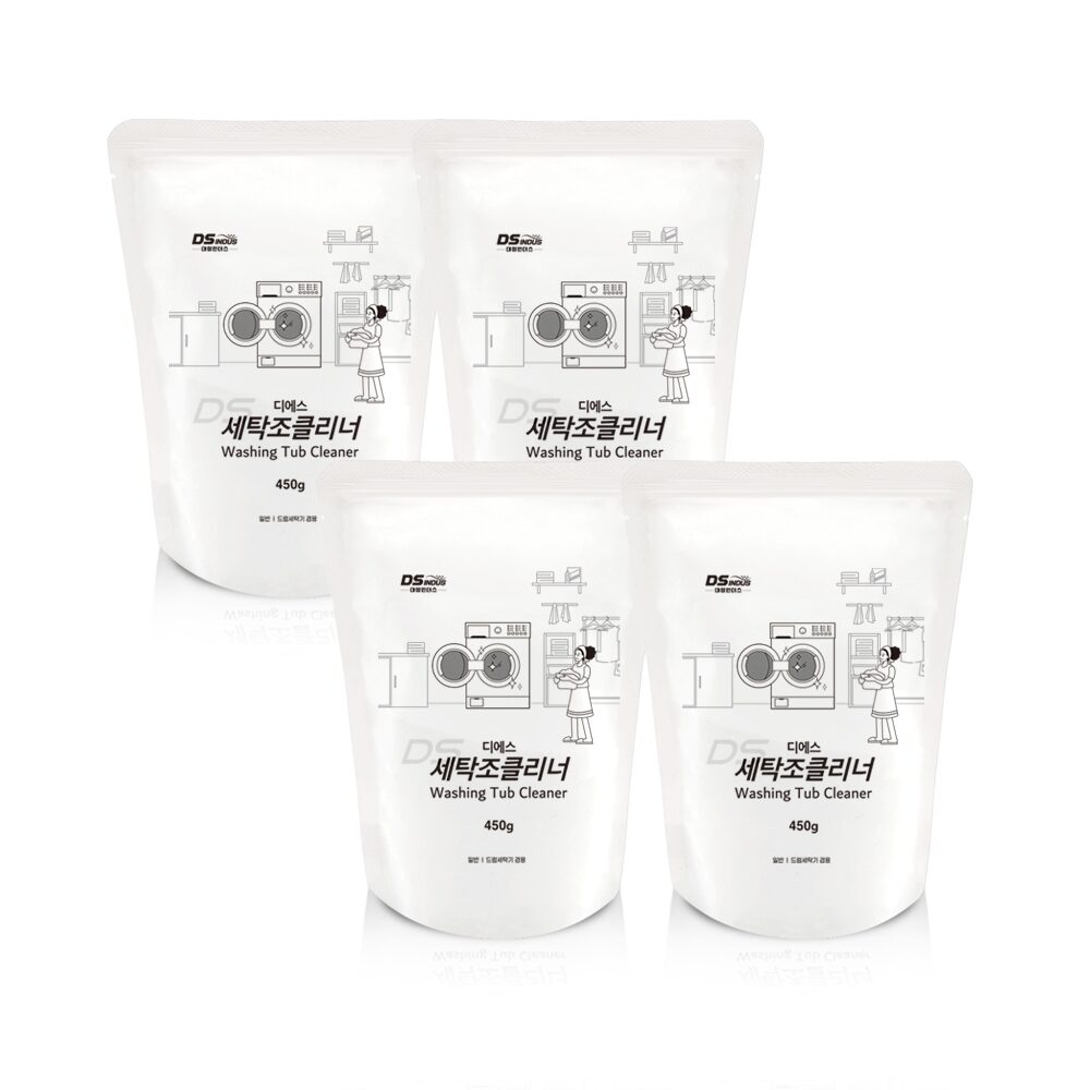 세탁조 클리너 450g x 4개입 대용량 1년치